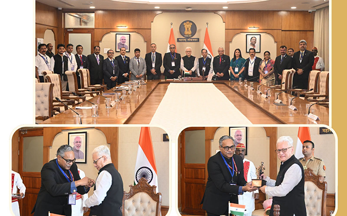 Merchant Navy Flag Pinning Programme held